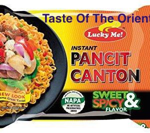 Lucky Me Pancit Canton Sweet & Spicy- 80G-0