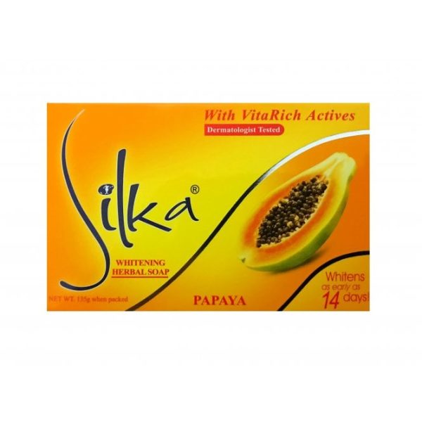 Silka Papaya Lightening Soap 135g-0