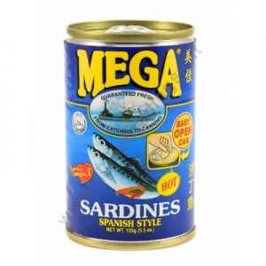 Mega Sardines Spanish Style 155g-0