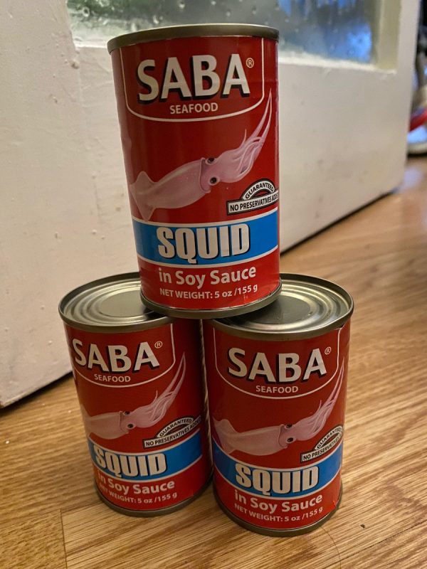 Saba Squid in Soy sauce 155g-604